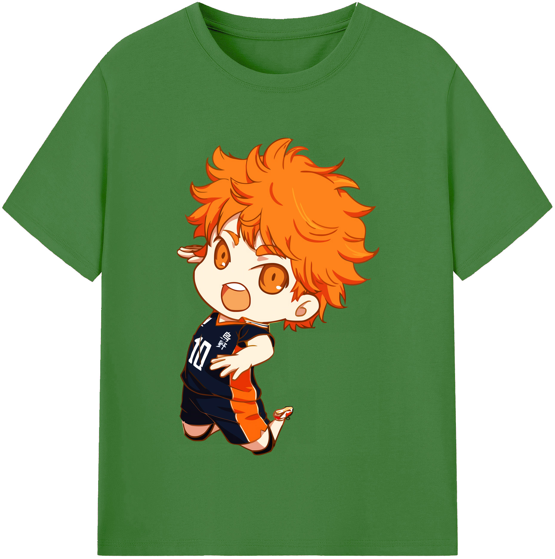 （画像用） ハイキュー!! Haikyu!! レディースカジュアルプリントTシャツ（綿100％）